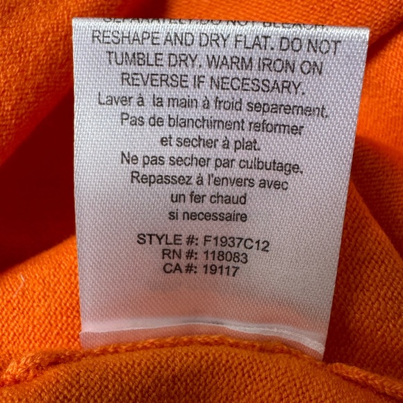 Minnie Rose Vibrant Orange Long Sleeve Tee - Picture 12 of 12